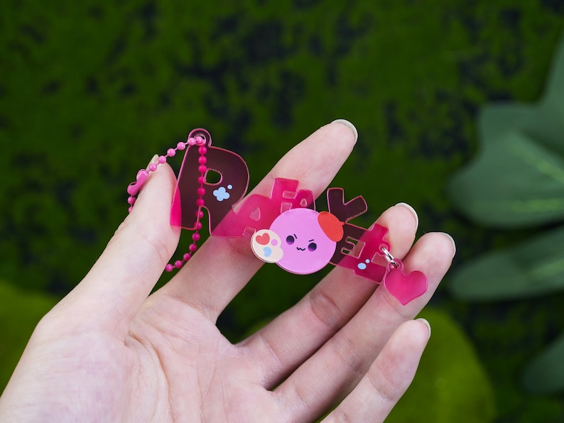 Love and Deepspace Keychain Set – Translucent Acrylic Charms, Fandom ...