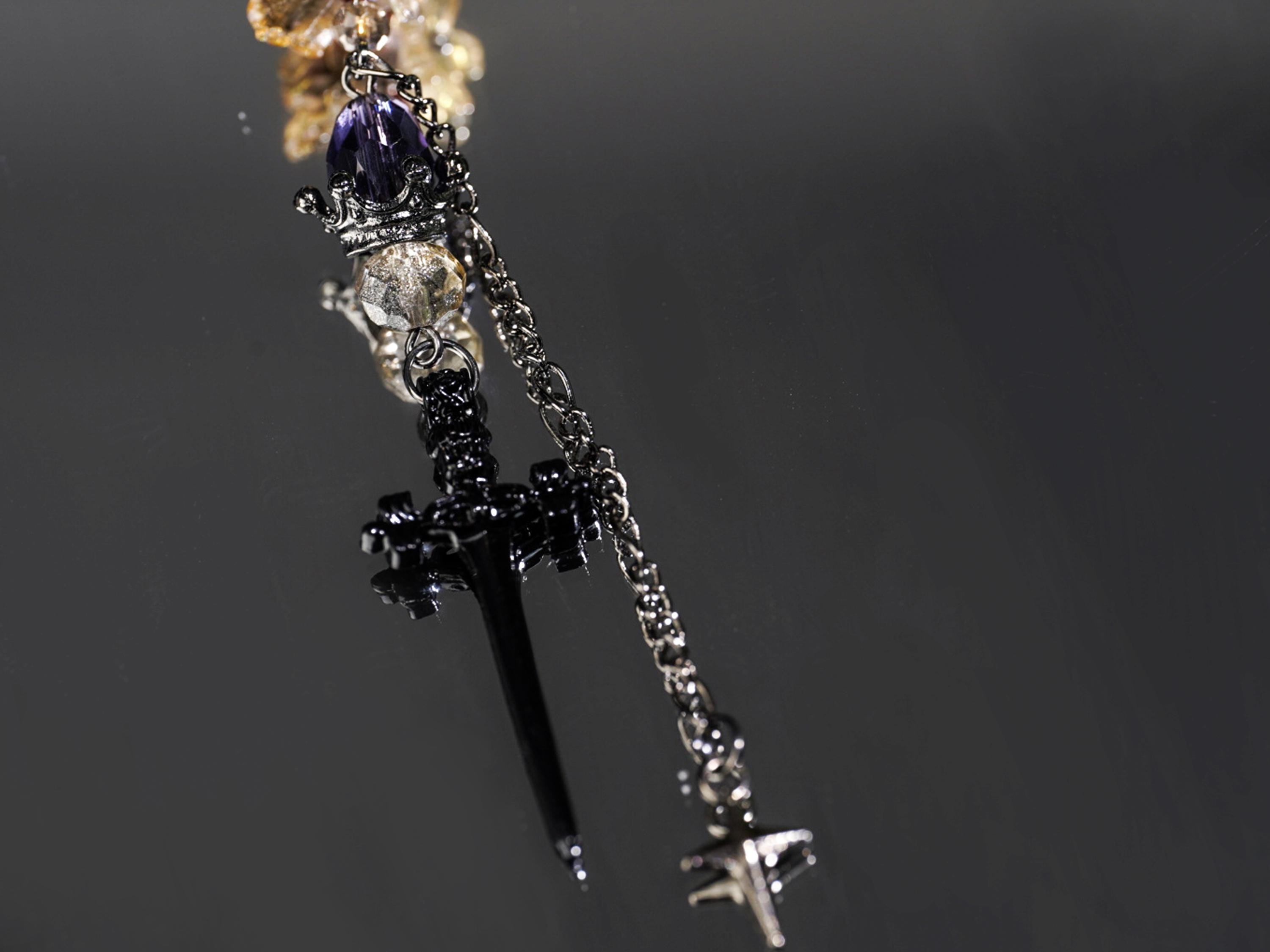 Xavier Sword Key Chain | King of Darkknight Phone Charm - Etsy