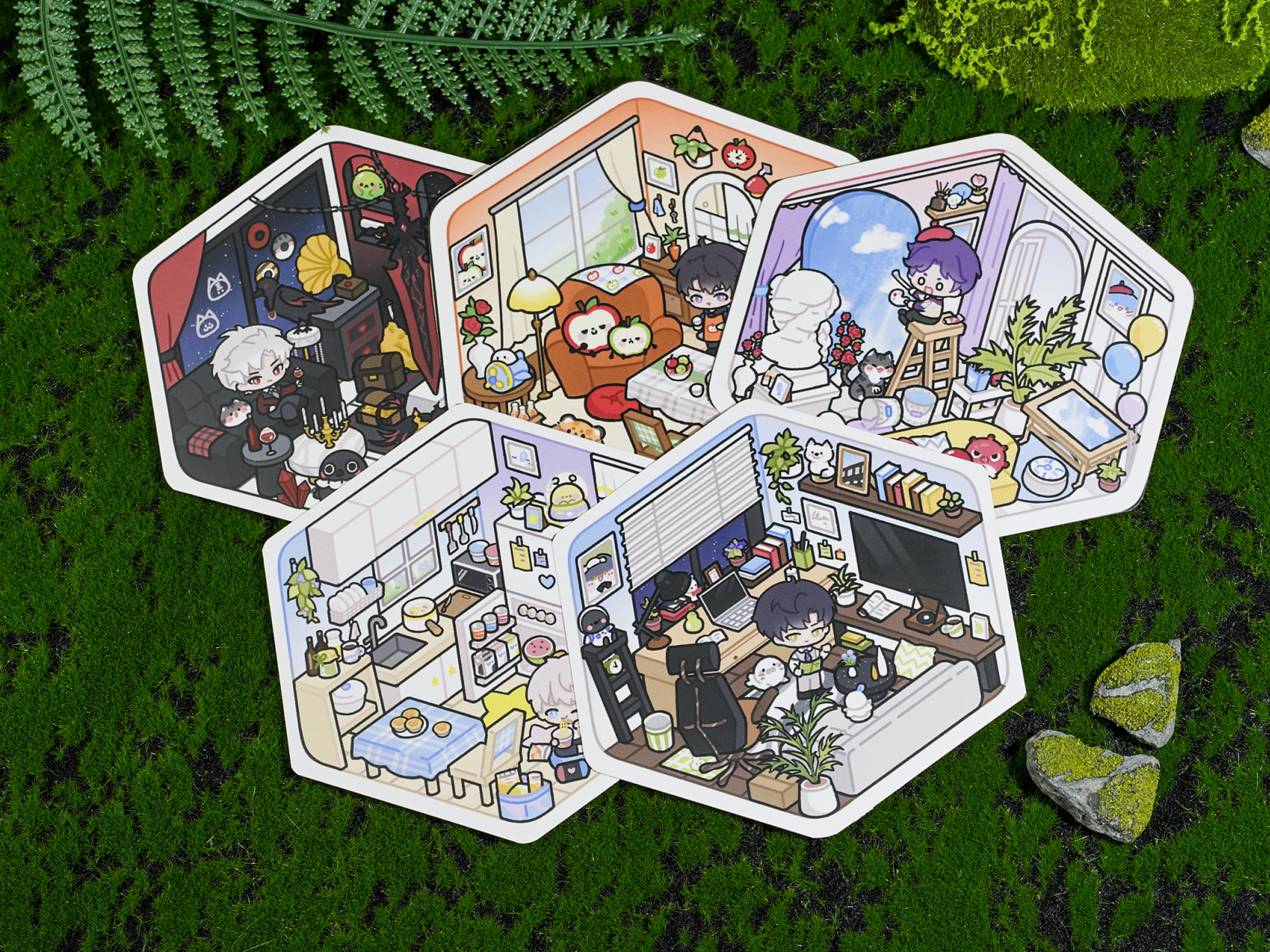 Love and Deepspace Sticker Denmark