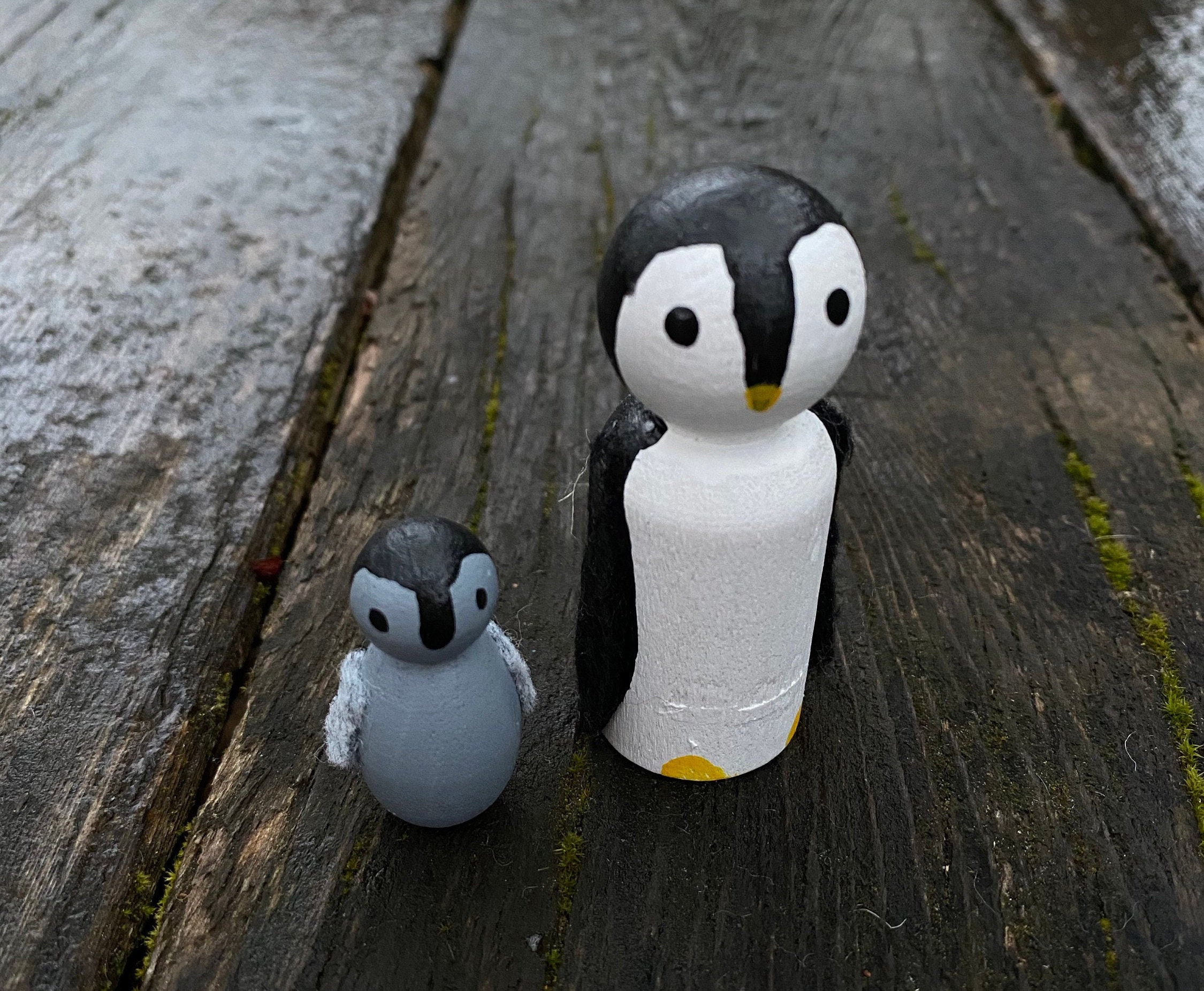 Penguin Peg Doll