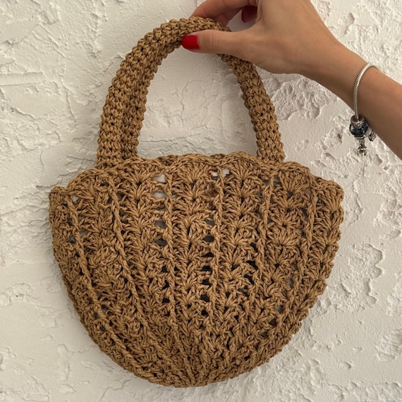 Elegant Mini Beige Woven Bag Elegant Women main image 3