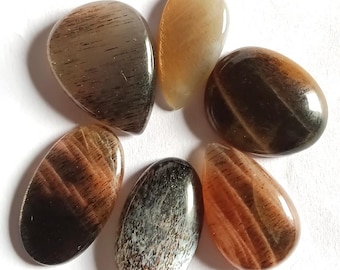 Veel natuurlijke edelstenen zonnesteen | Losse cabochons voor het maken van sieraden