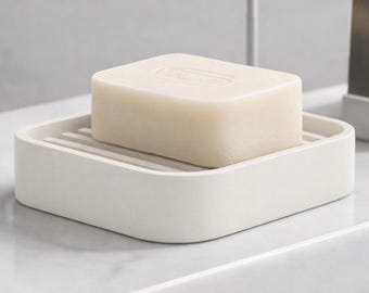 Jabonera moderna: soporte de diseño minimalista para encimeras de baño y cocina