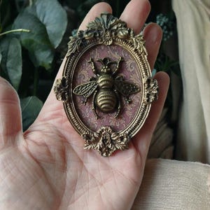 Boho decoration set: Ex-voto, taxidermied insect/snake, gothic wall art, bohemian style, cabinet of curiosities, witchcraft, esoteric