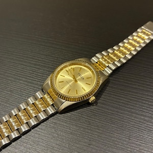 Vintage Gold Telva Men’s Watch SS P Quartz Watch