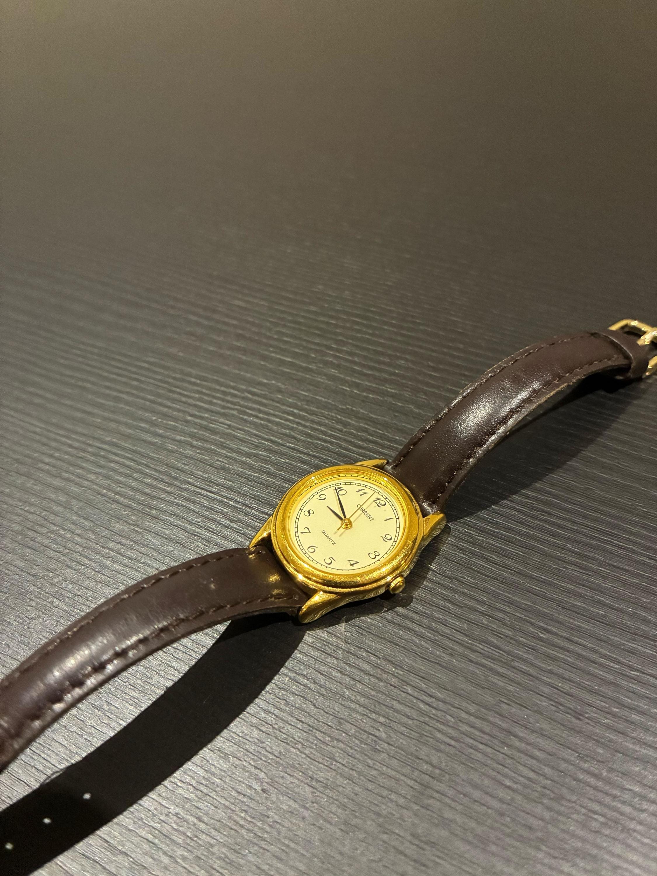美品✨SEIKO レディース　ゴールド　ヴィンテージウォッチ　シンプル 腕時計 美品/新品電池】 SEIKO カラーストーン レディース 腕時計