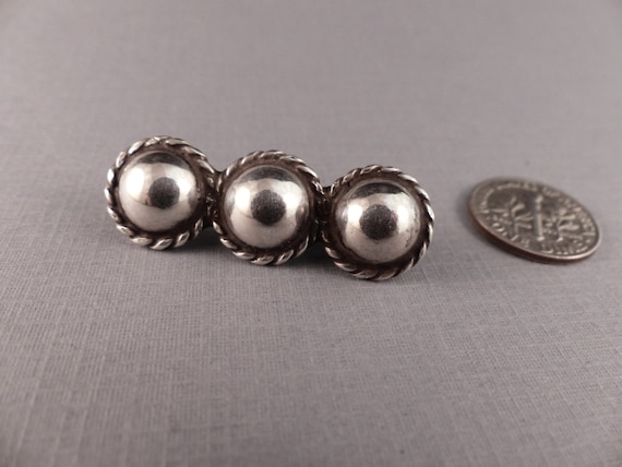 Vintage Serafin Moctezuma 940 Silver Brooch