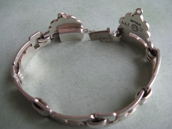 Victoria Sterling Taxco Mexico Bracelet - image 5