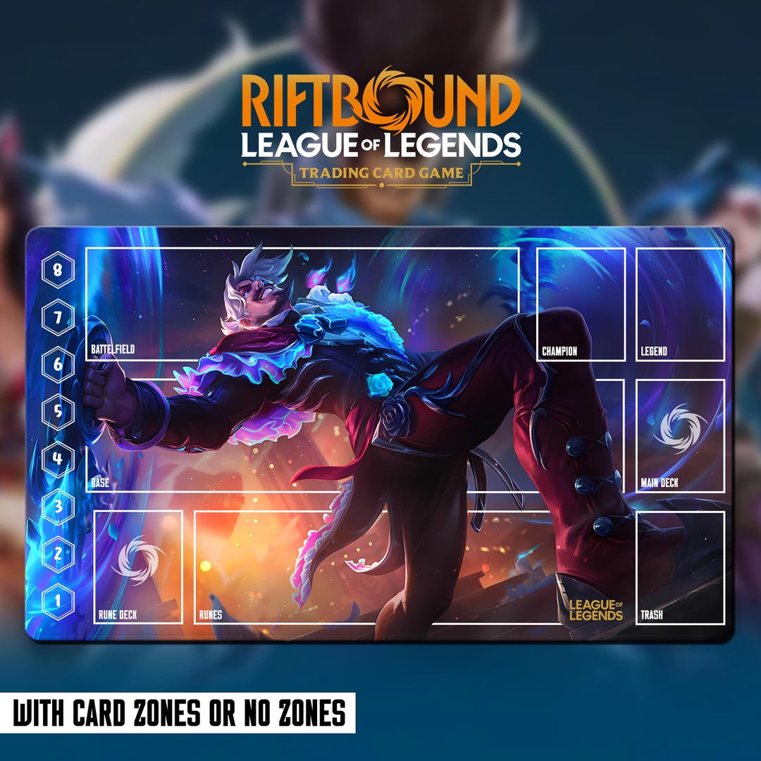 Playmat League of Legends Riftbound - Draven - 24