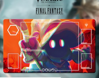 プレイマット ライトニング - MTG x FF TCG / 24インチ x 14インチ