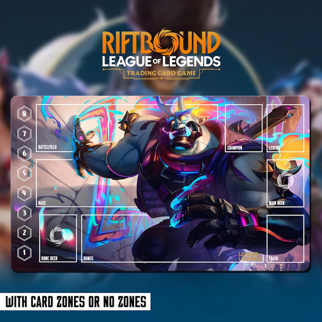 League of Legends Riftbound - Dr. Mundo Spieldecke - 24