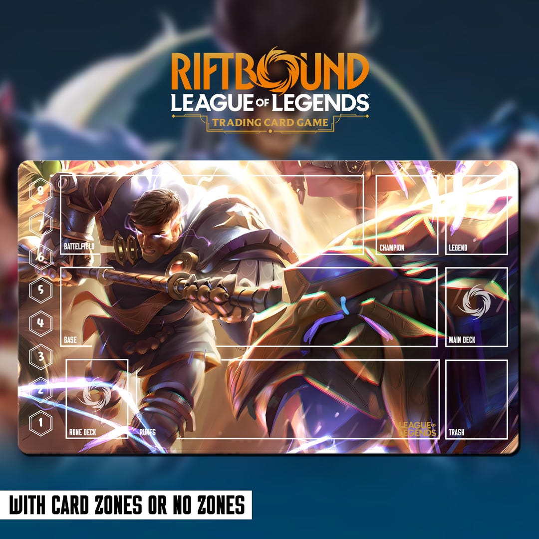 Playmat League of Legends Riftbound - Jayce - 24