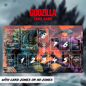 Godzilla Tcg Mat - Etsy