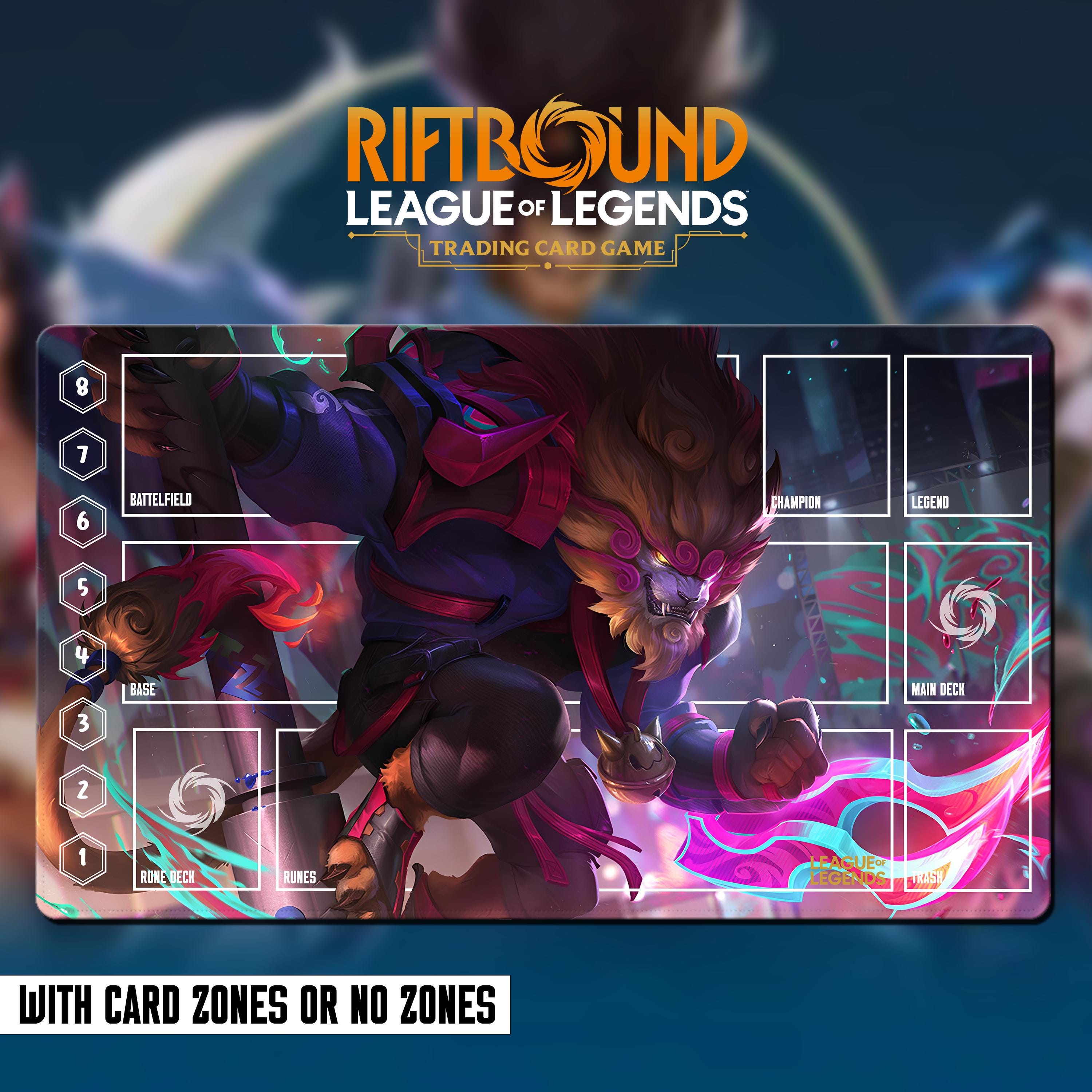 Playmat League of Legends Riftbound - Rengar - 24