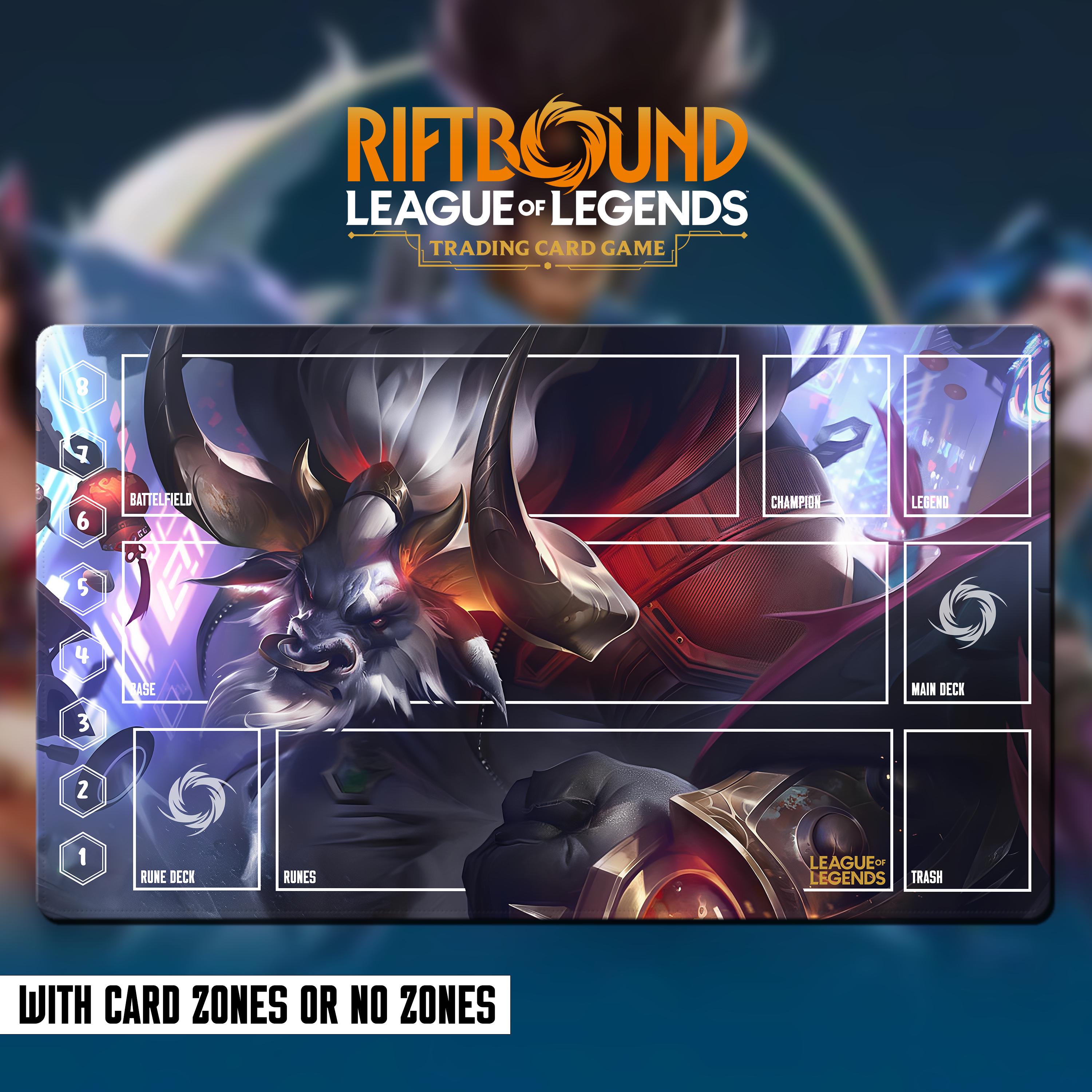 Playmat League of Legends Riftbound - Alistar - 24