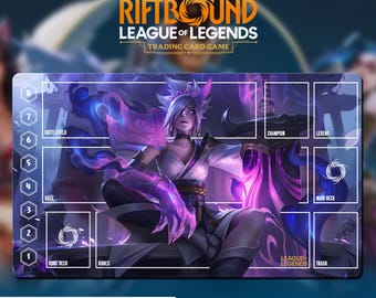 Tapete de juego League of Legends Riftbound - Riven - 600 x 350 mm