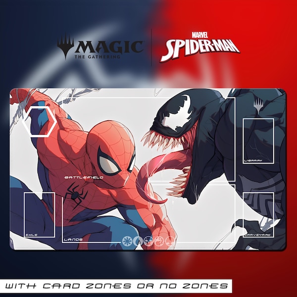 Playmat MTG - Magic the Gathering x Spiderman - Venom - 24"x 14" (600 x 350 mm)