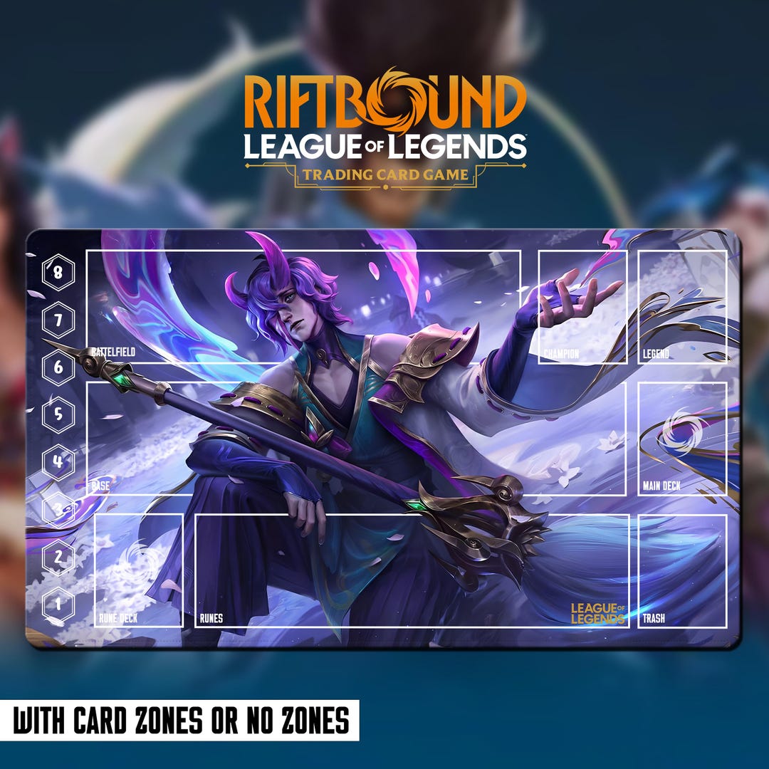 Playmat League of Legends Riftbound - Hwei - 24