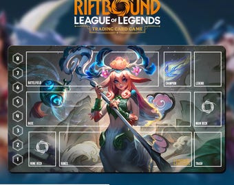 Tapete de juego League of Legends Riftbound - Lilia - 600 x 350 mm