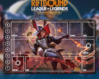 Tapete de juego League of Legends Riftbound - Aurora - 24" x 14" (600 x 350 mm)
