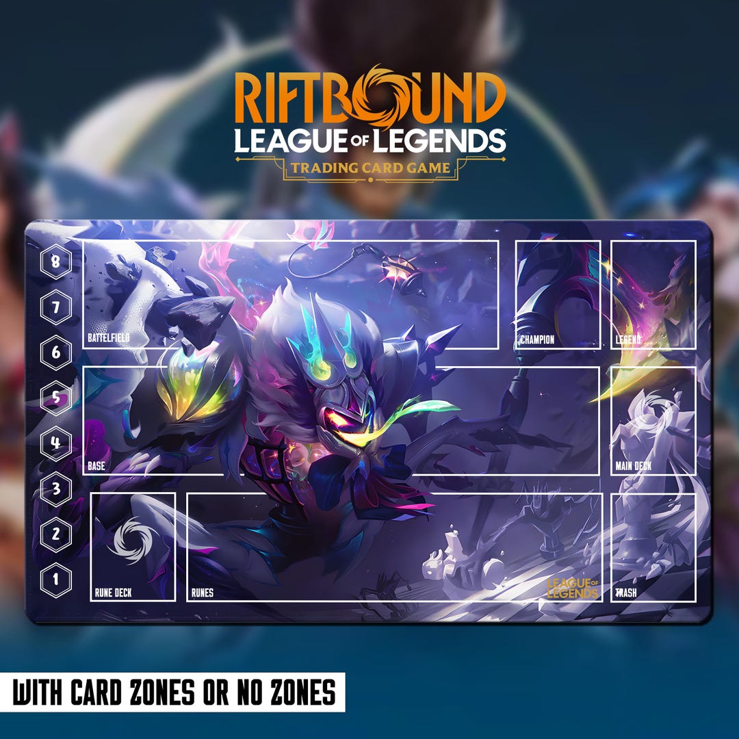 Playmat League of Legends Riftbound - Fiddlestick - 24