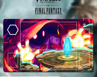 プレイマット ライトニング - MTG x FF TCG / 24インチ x 14インチ