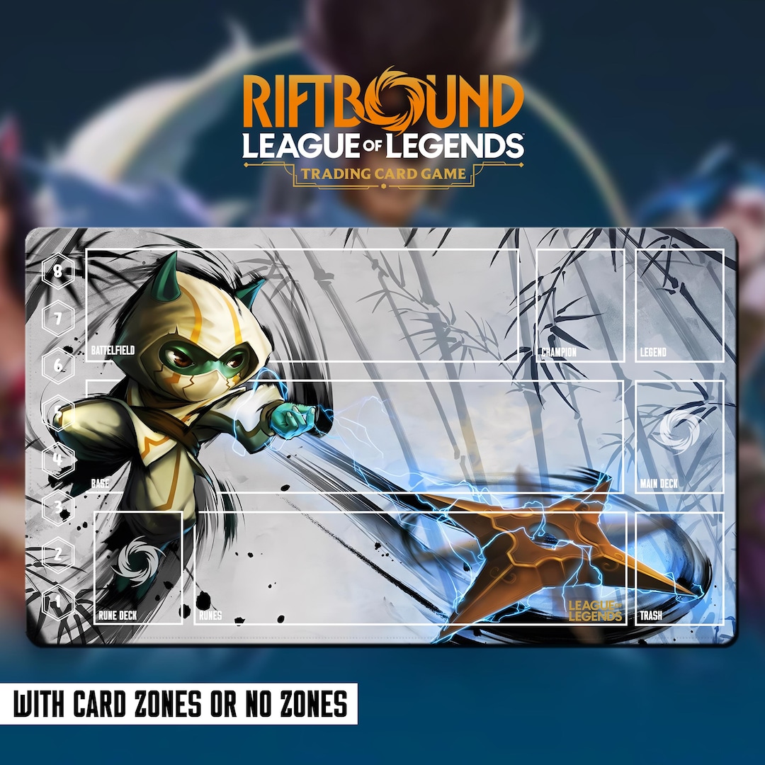 Playmat League of Legends Riftbound - Kennen - 24