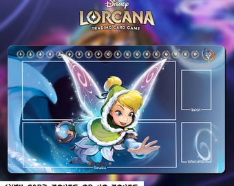 Speelkleed Lorcana - TCG Lorcana - Tinkerbell - 24 x 14 (600 x 350 mm)