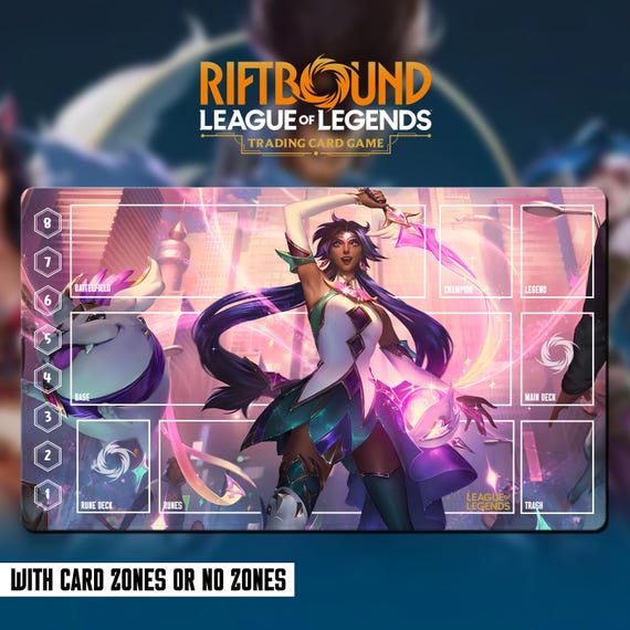 Playmat League of Legends Riftbound - Nilah - 24