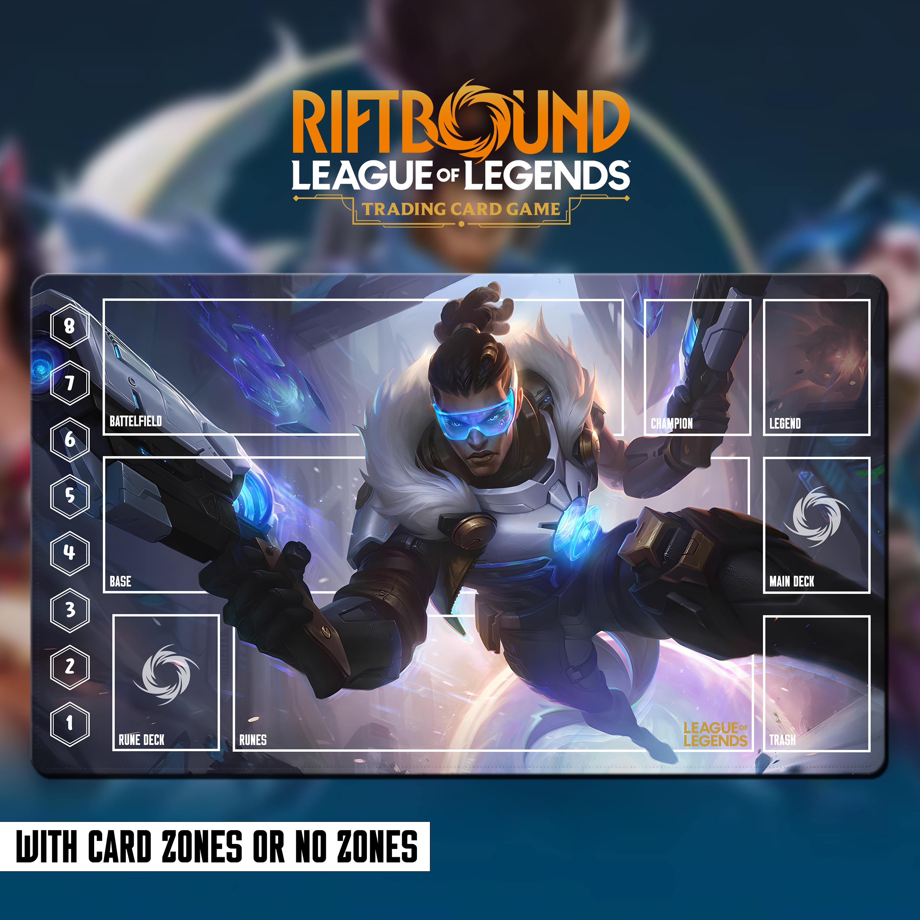 Playmat League of Legends Riftbound - Lucian - 24