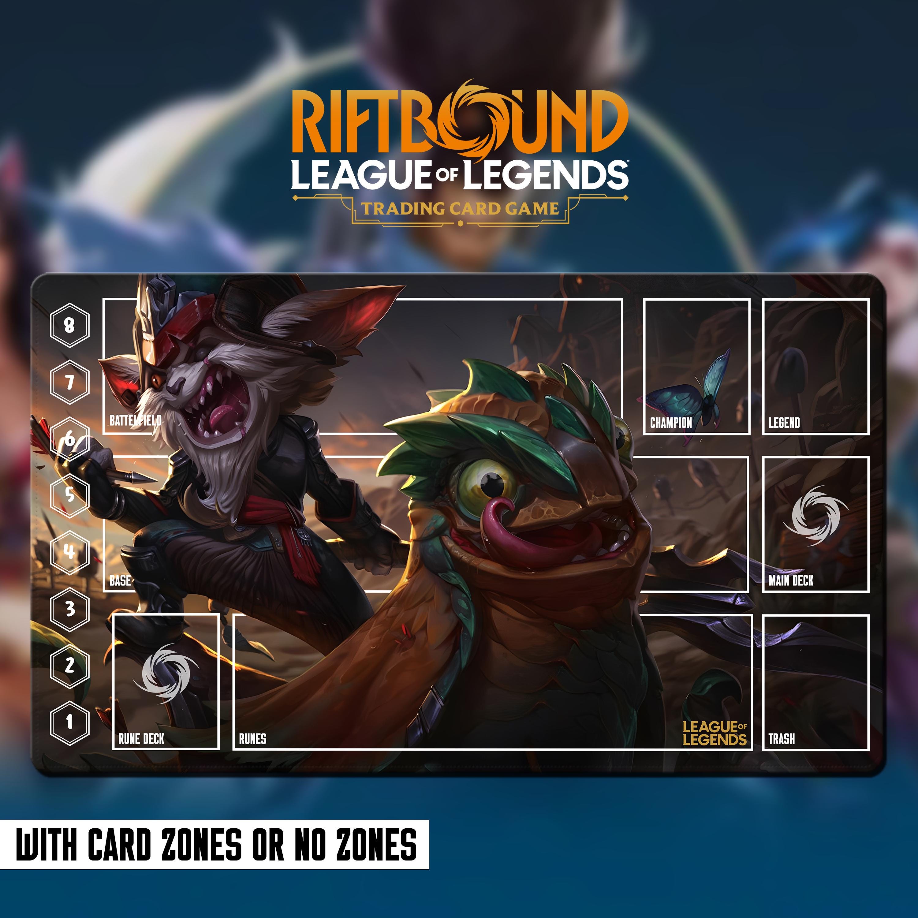Playmat League of Legends Riftbound - Kled - 24