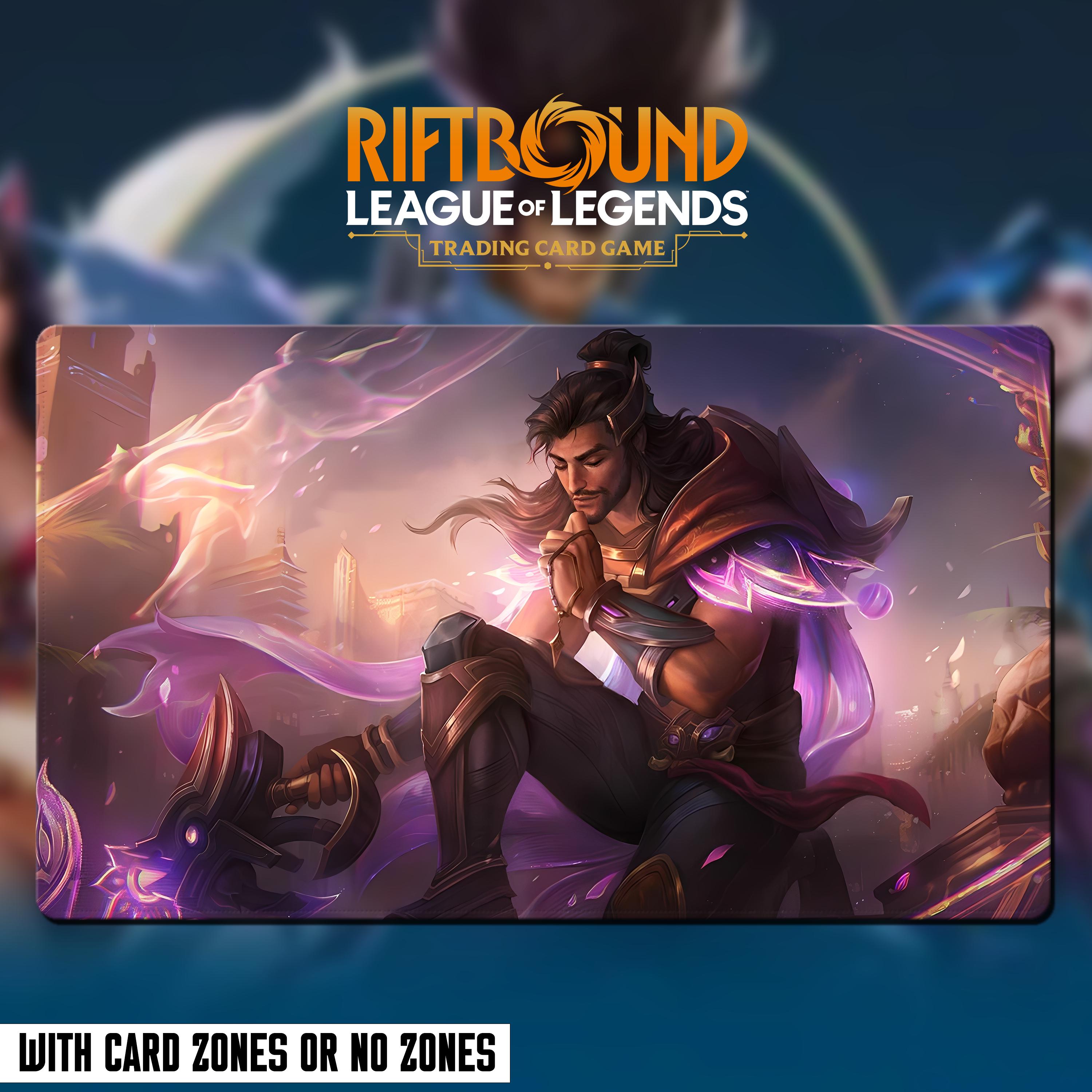 Playmat League of Legends Riftbound - Akshan - 24