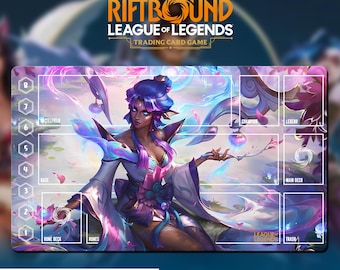 Playmat League of Legends Riftbound - Karma - 24"x 14" (600 x 350 mm)