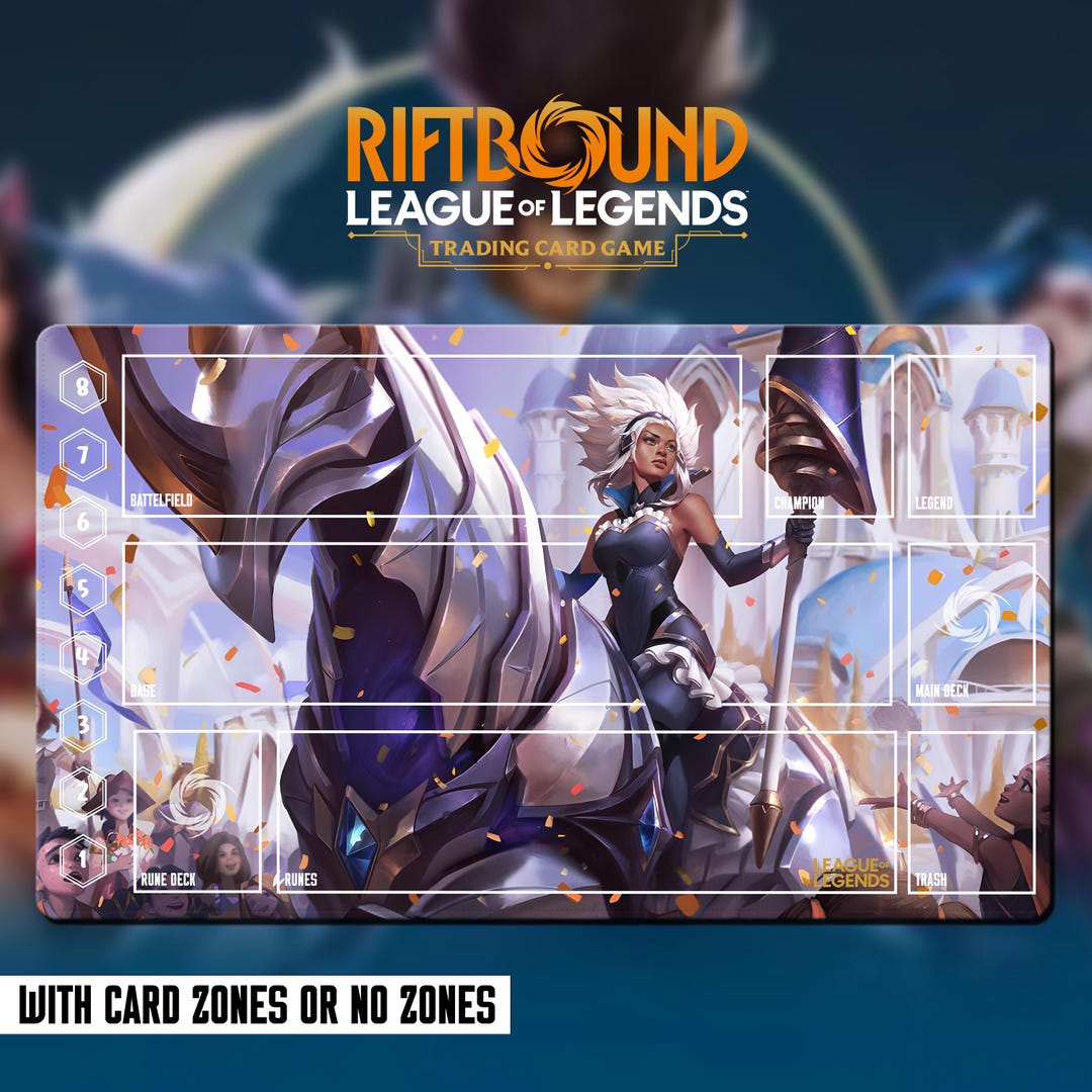 Rell Riftbound Playmat League of Legends Riftbound - Rell - 24