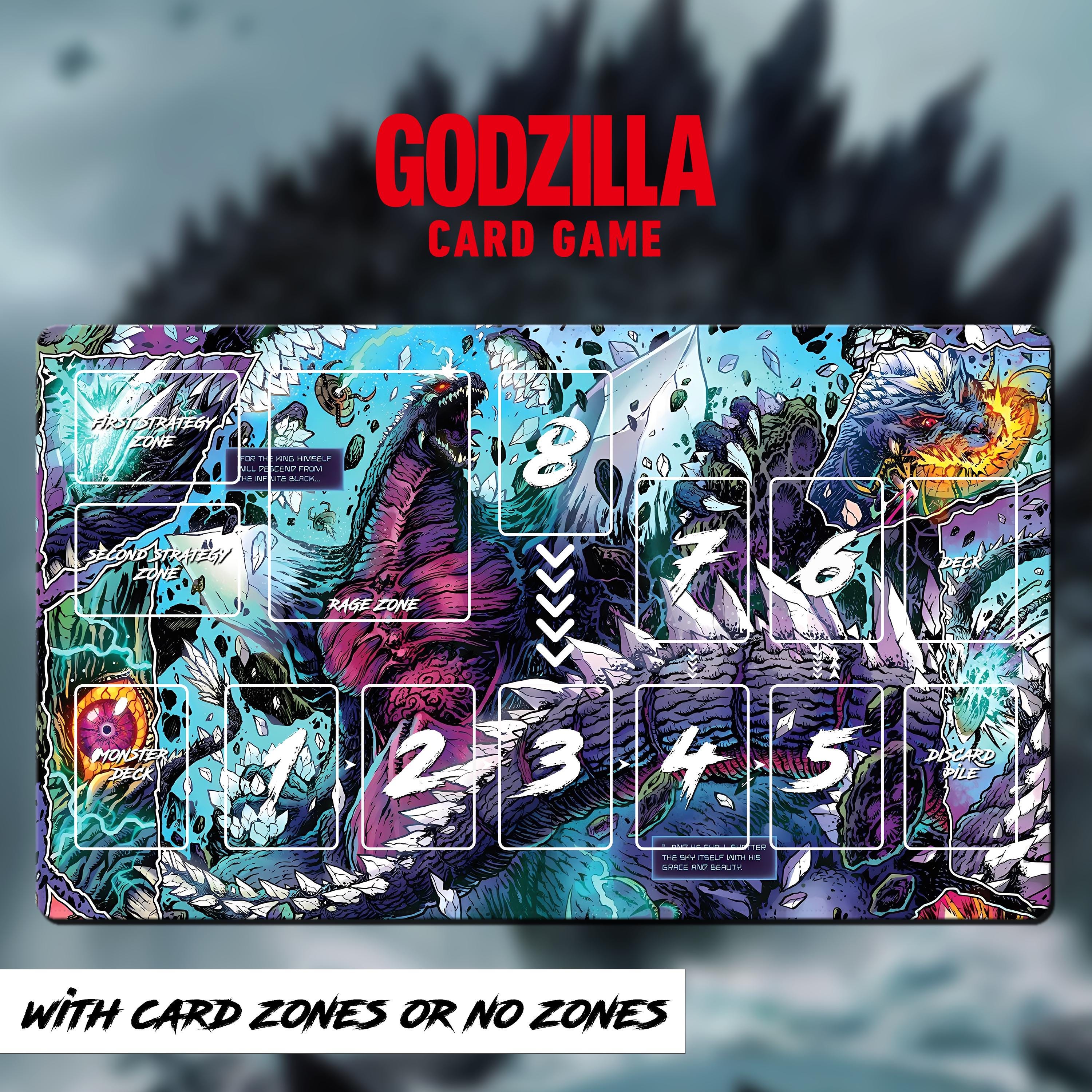 Godzilla Card Playmat - Etsy
