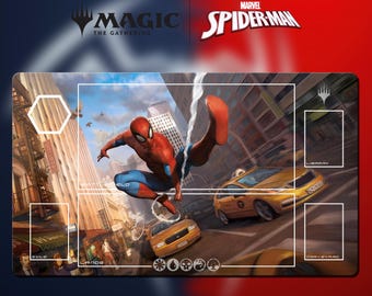 Tapete de juego MTG - Magic the Gathering x Spiderman - 24" x 14" (600 x 350 mm)
