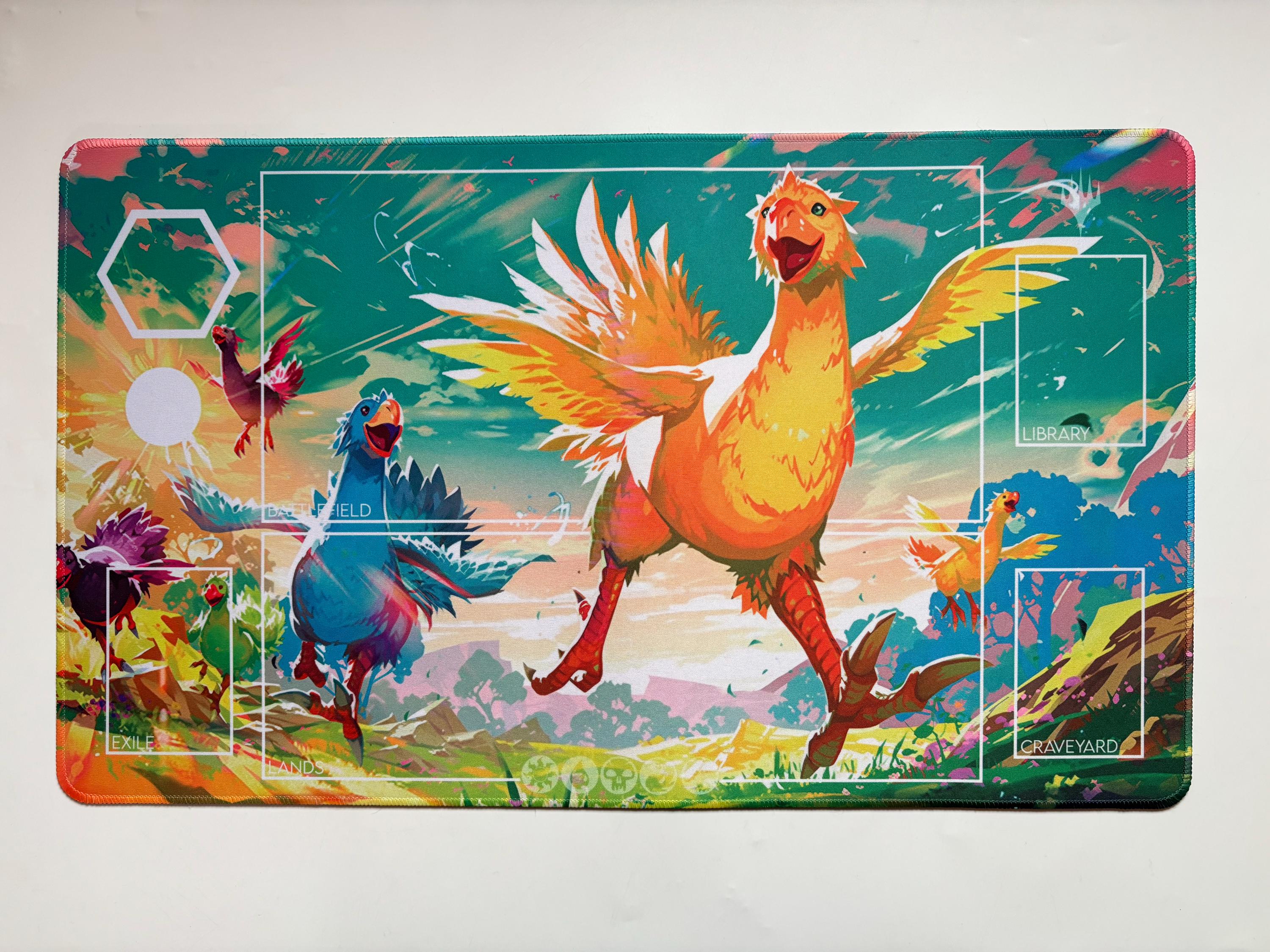 Playmat MTG - Magic the Gathering X Final Fantasy - Chocobo - 24