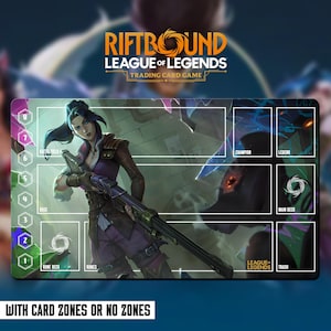 Speelkleed League of Legends ingebonden - Caitlyn - 24&quot; x 14&quot; (600 x 350 mm)