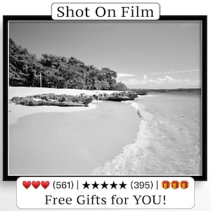 Photo #39. Minimalist Beach Photography Print, Black and White Coastal Wall Art, Printable Fine Art Seascape Digital Download Poster