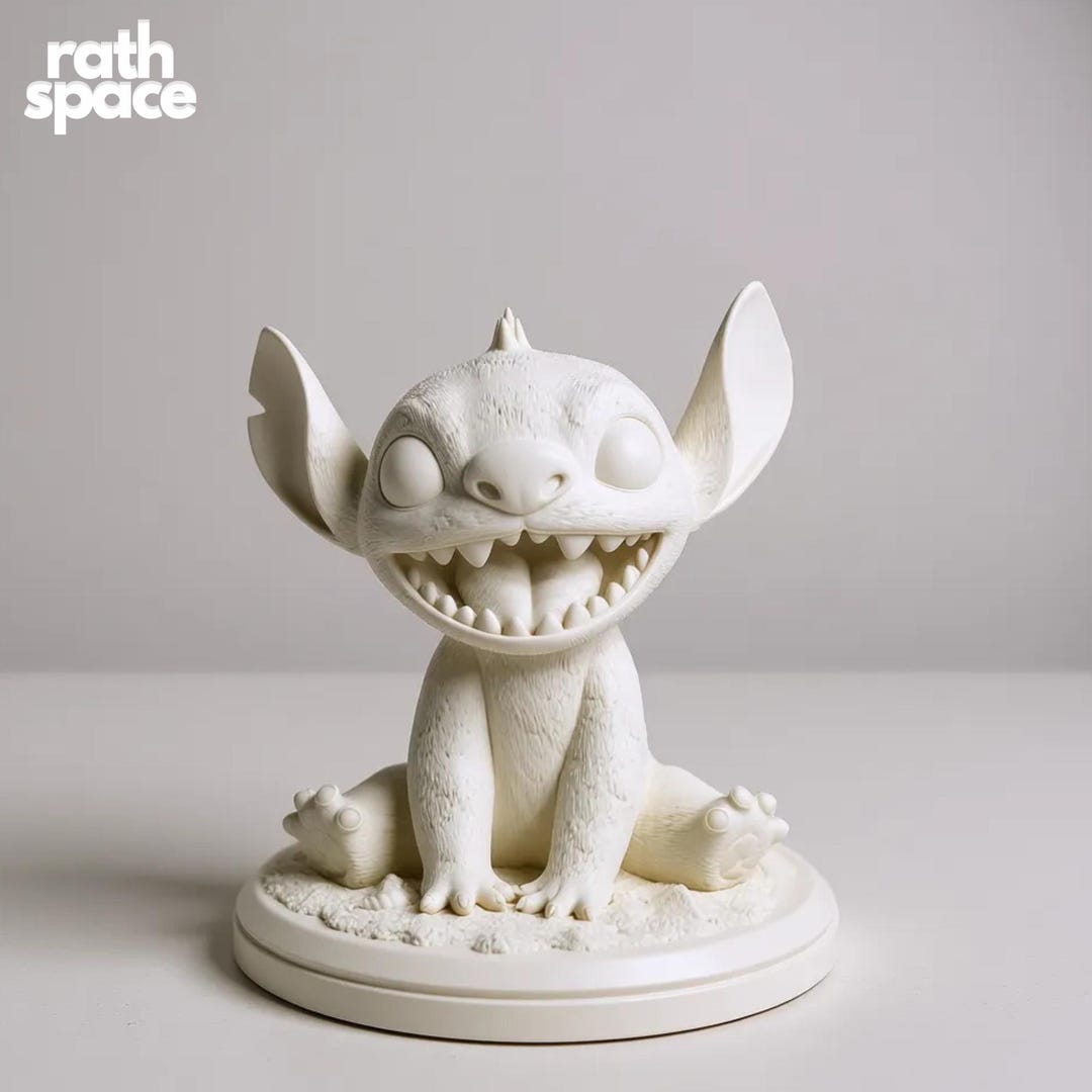 Stitch Sculpture STL 1:6 Scale | Digital 3D Print Model | One Piece ...