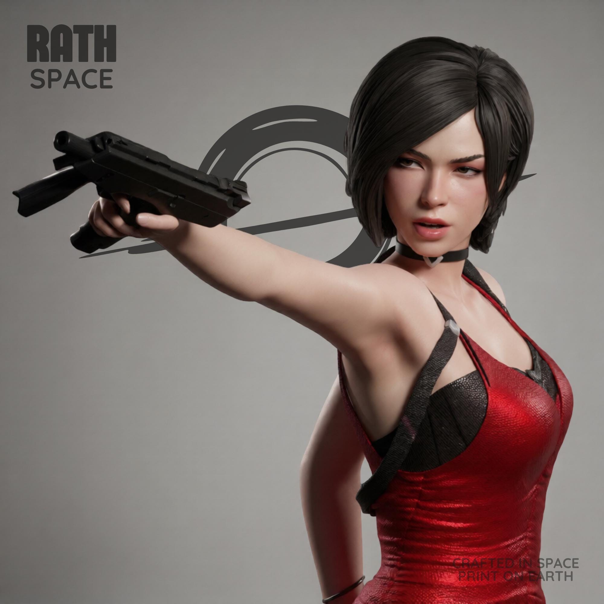 Ada Wong Resident Evil 2 STL Statue 3D Print Model - Etsy