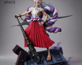 Oni Warrior Princess + Bust STL | Anime Demon Girl 3D Print Model (Digital Download)