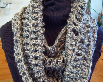 BEGINNER Crochet Pattern, Chunky Cowl, circle scarf, Chunky Cowl pattern, Easy Crochet Pattern