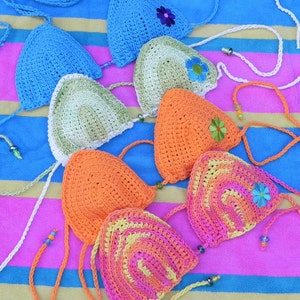 Crochet Bikini Top Pattern, Crochet Pattern, Bikini Top Pattern