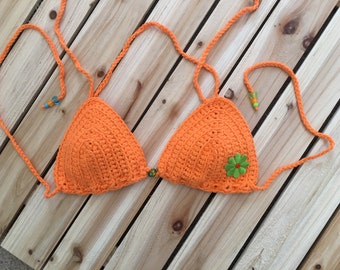 Crochet Bikini Top Pattern, Crochet Pattern, Bikini Top Pattern, Crochet Top Pattern, Bathing Suit Top, sexy beach wear, diy bikini top