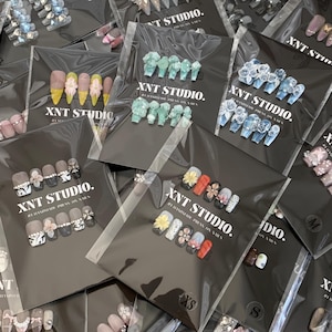 1 SET**Limited Edition**Gift for Her**Luxury Nails Mystery Box | Handmade Glamorous Nails Blind Box | Reusable Nail Set | Surprise Designs