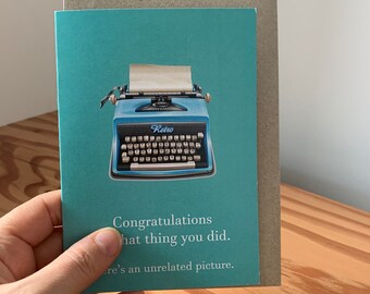 Congratulations Card