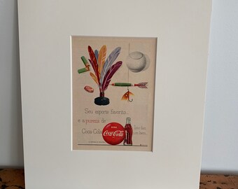 Vintage Coke Advertisement | Coca-Cola Advert | Vintage Print | Coke Poster | Wall Art | Wall Decor | Gift for husband | Coca-Cola Poster