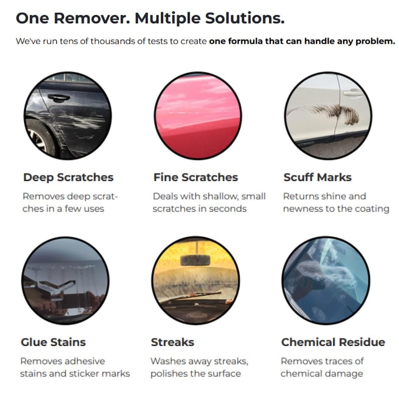 NEXA Car Scratch Remover - Easily Fix Any Scratches, Swirls & Other ...