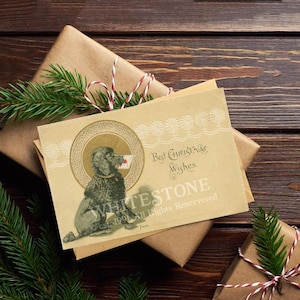 Vintage Christmas Postcard Set 1